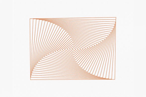 Abstract Rectangle Spiral: A Seasonal Embroidery Review