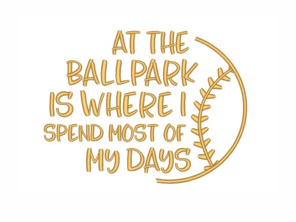 Ballpark Embroidery Design Review for Boutique Apparel