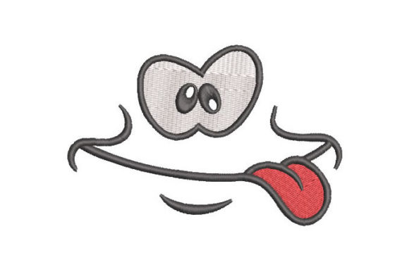 Cartoon Face Embroidery: Brighten Every Handmade Gift