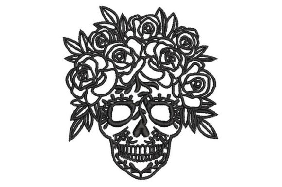 Catrina Skull: Elegant Spookiness for Handmade Gifts