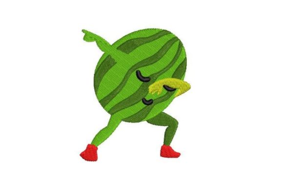 Dabbing Watermelon Embroidery: Holiday & Seasonal Review