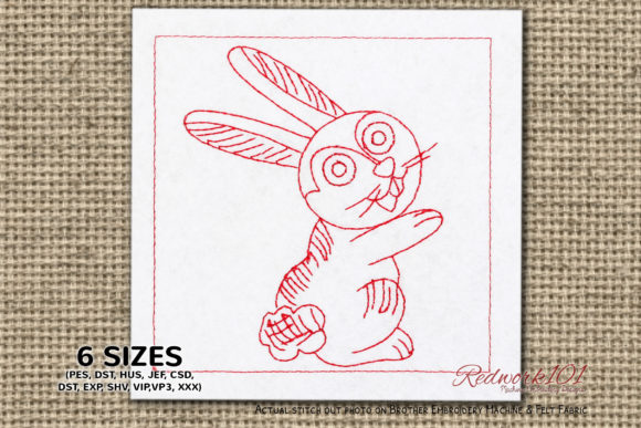 Doodle Bunny Embroidery Design: A Gift Maker's Review