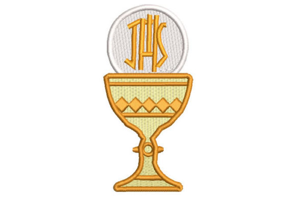 First Communion Cup and Ostia Embroidery Review