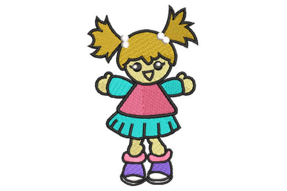 Girl Doll Embroidery Design Review: Sweet Handmade Gifts