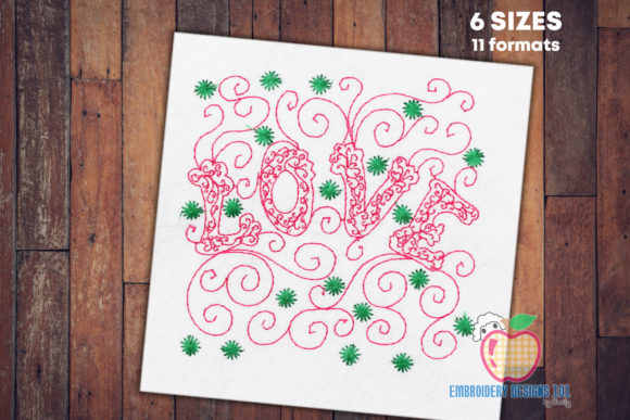 Love Text with Swirl Pattern: A Designer's Honest Review