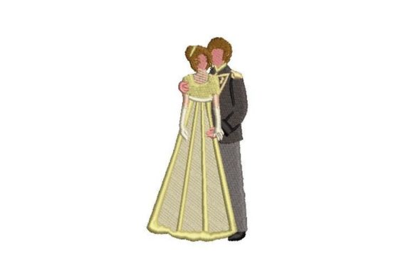 Mr and Mrs Darcy Embroidery Design: A Tester's View