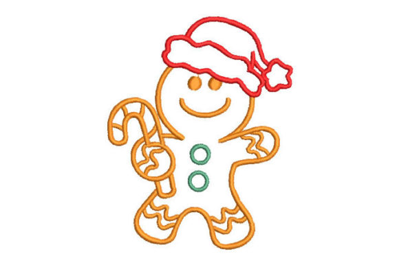 Outlined Christmas Cookie: A Seller’s Embroidery Review