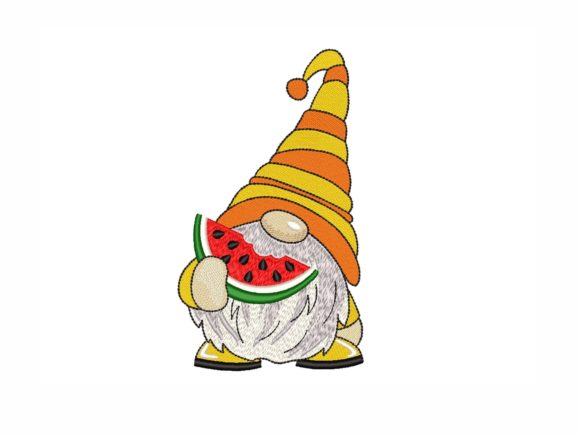Summer Gnome: A Seasonal Embroidery Design Review