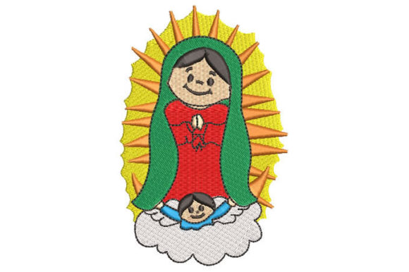 Virgin of Guadalupe for Kids Embroidery Review